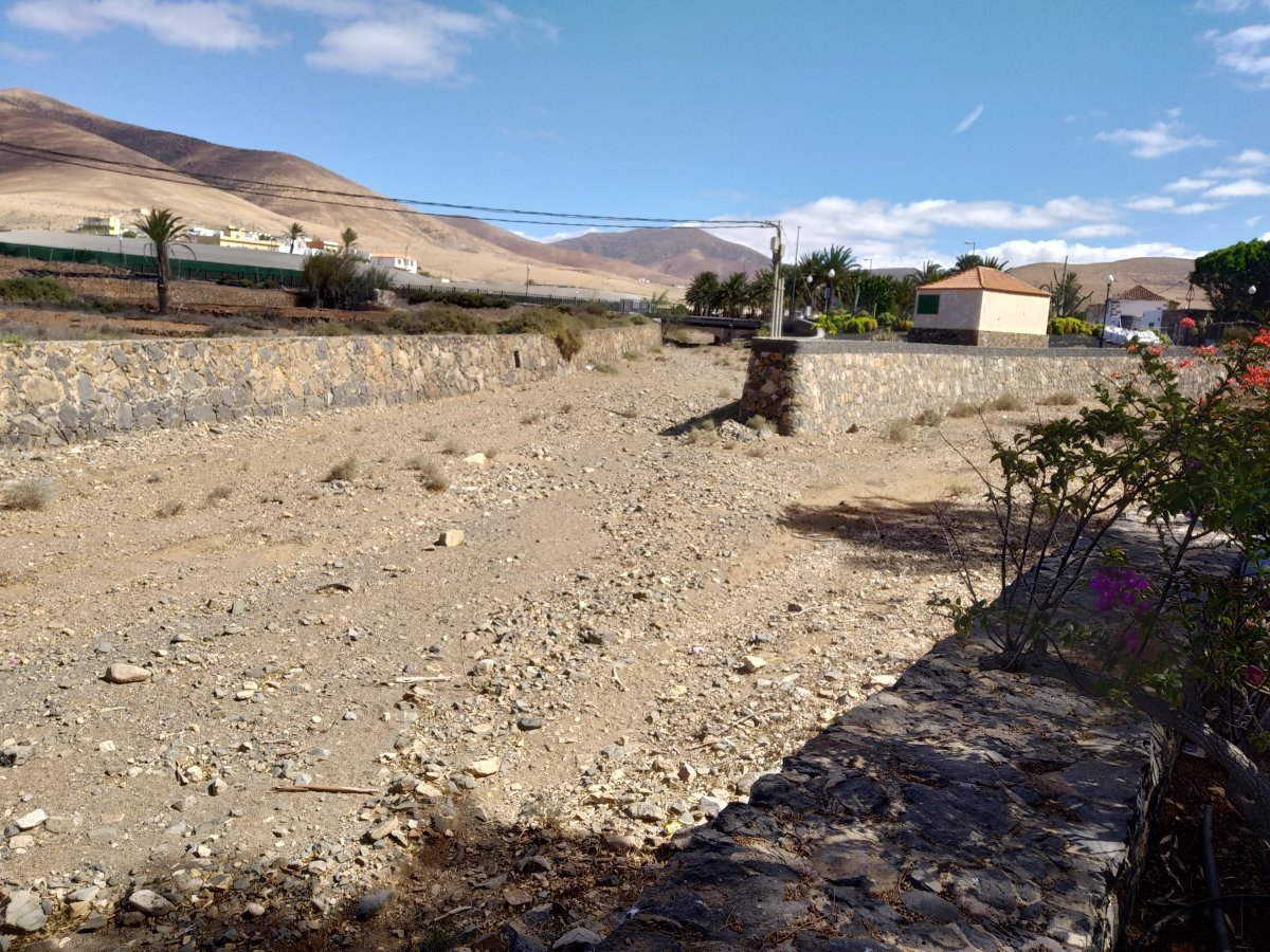 Pájara - dried-up river