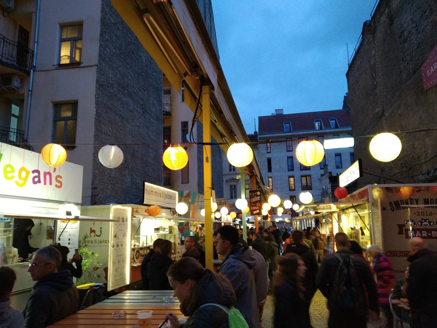 Budapešť - Food market