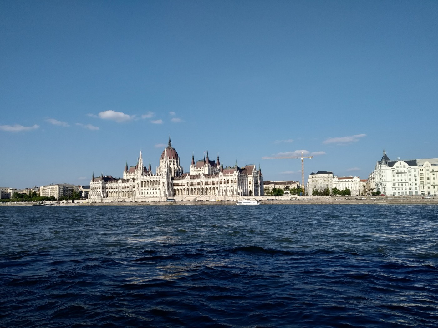Budapešť - lodní výlet - parlament