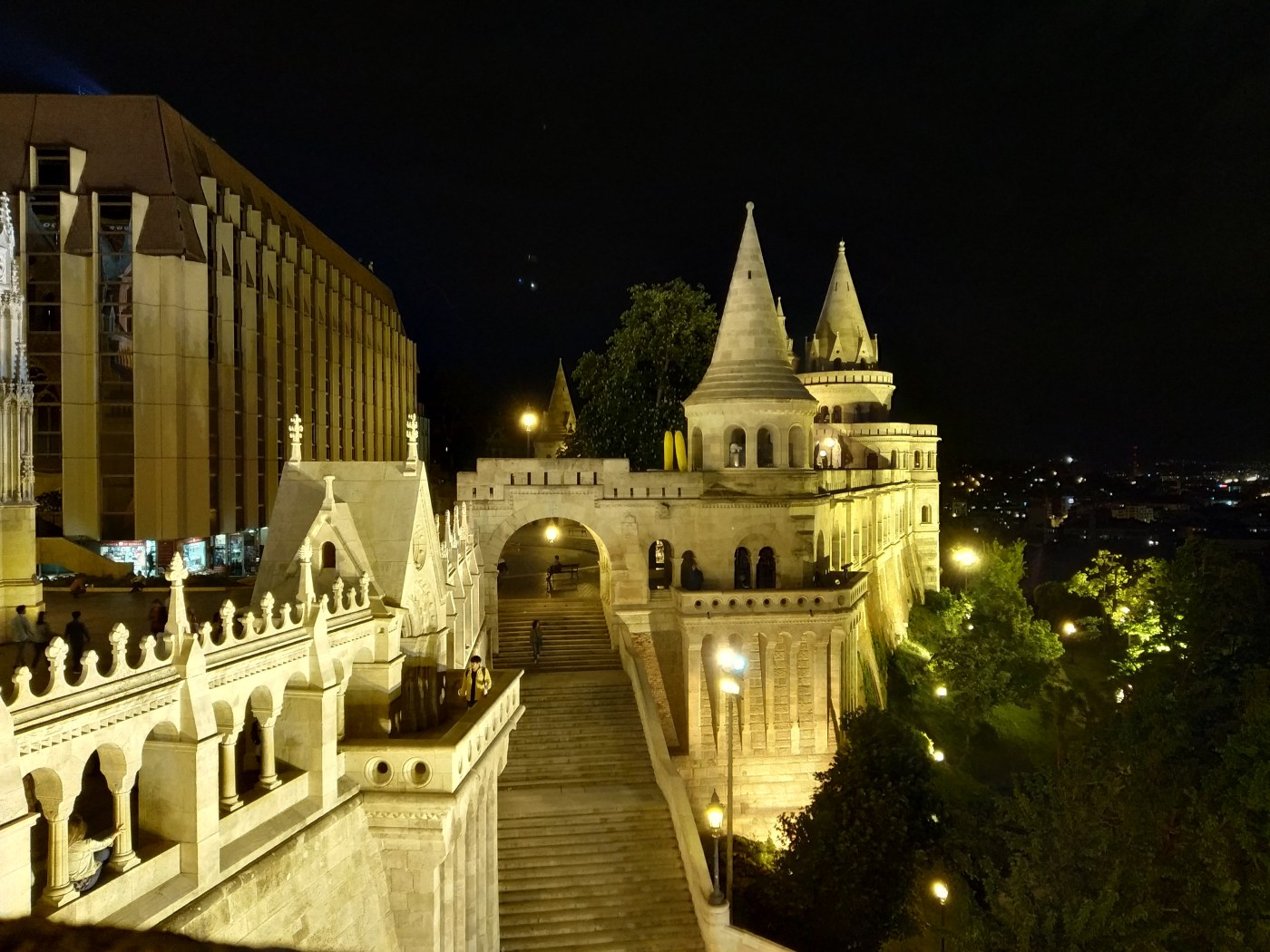 Budapešť - noční